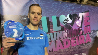 Rauno Laumets Madeira poolmaratonil teine