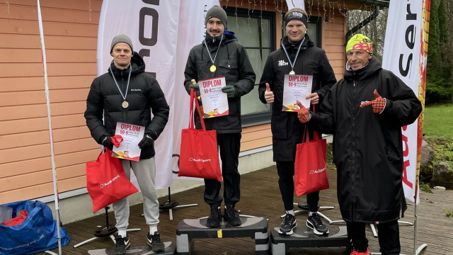 Urmas Põldre sünnipäevajooksu võitsid Rainer Kravets ja Marii Raudsepp