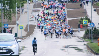 Võru-Väimela maanteejooksu võitsid Mart Leo Ruus ja Sandra Bulina